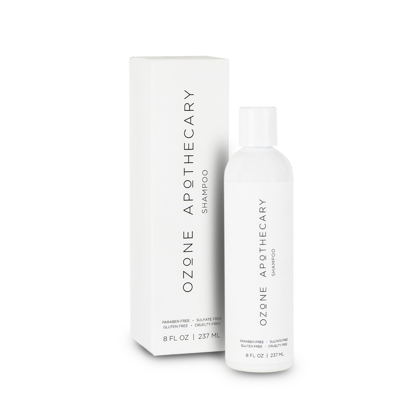 Ozone shampoo and box front