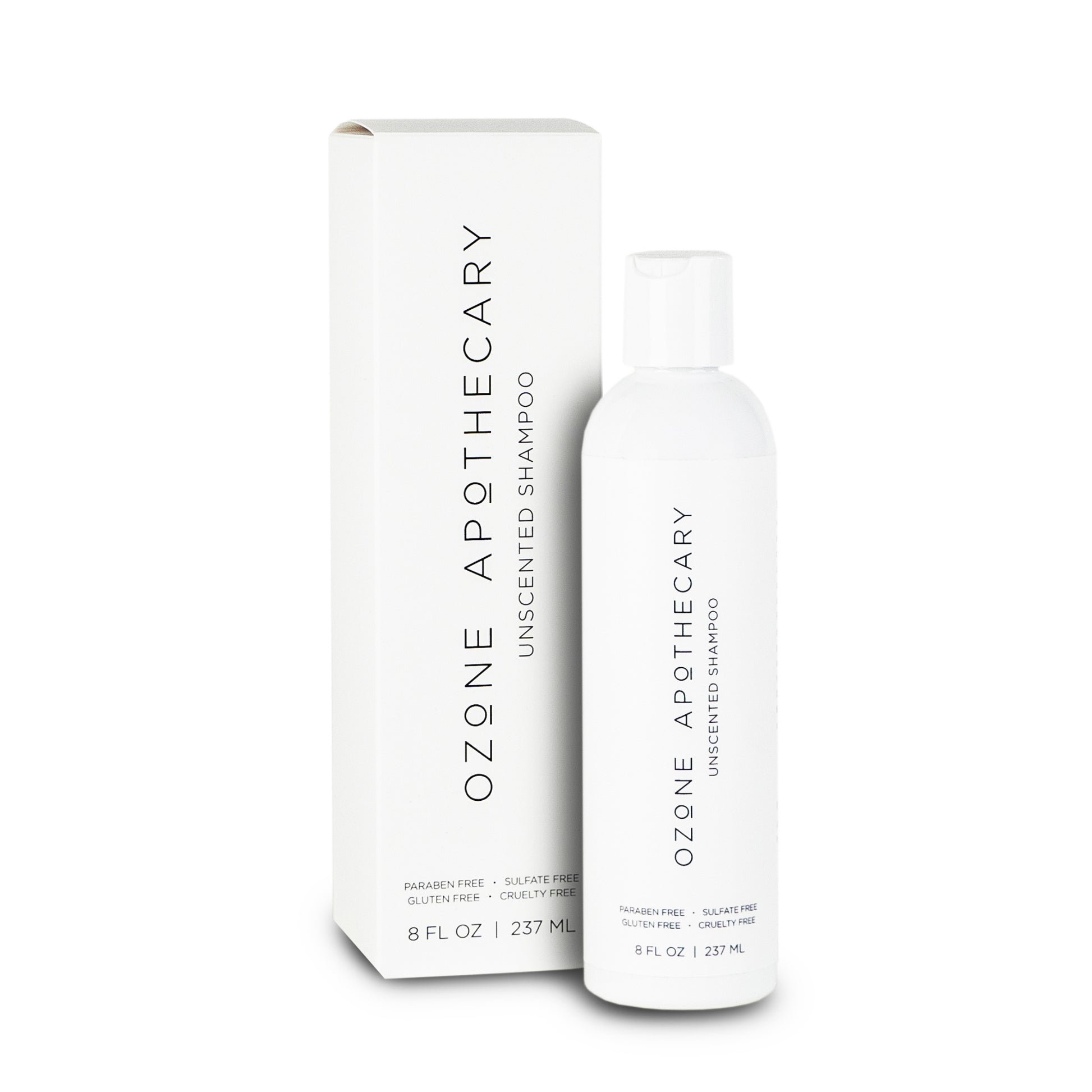 Ozone Unscented Shampoo Bottle